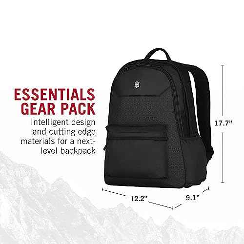 Victorinox Altmont Original Standard Backpack - Modern Backpack to Hold Travel Accessories - Comfortable Bag with Airflow - 25 Liters, Black