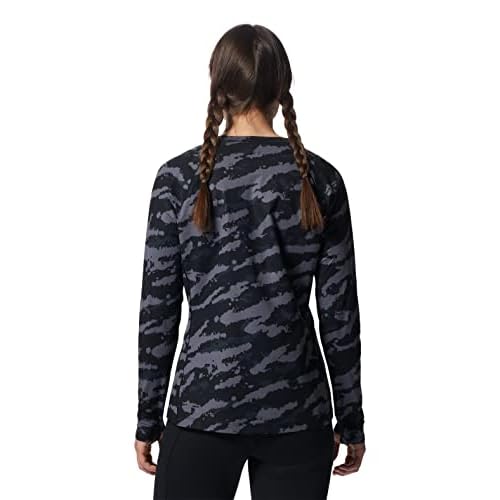 Mountain Hardwear Women's Mountain Stretch Long Sleeve Crew for Hiking, Climbing, Skiing, and Everyday Wear