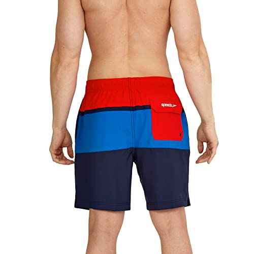 Speedo Men's Swim Trunk Mid Length Redondo Stripe