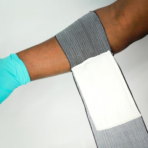 6-Inch Emergency Israeli Bandage 2 Pack for Trauma Wound First Aid