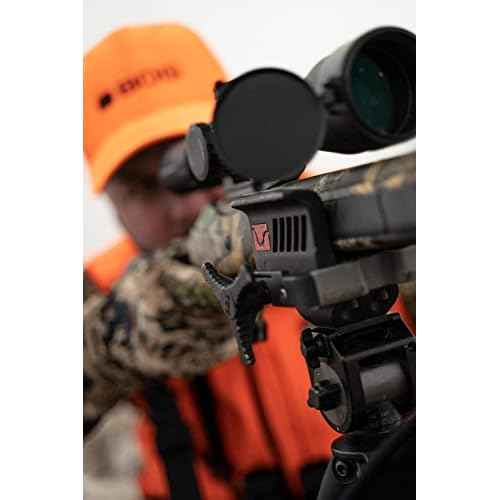 BOG DeathGrip Ultralite with Arca-Swiss and Switcheroo Capability, Lightweight Construction, Shooting Rest Head, and Universal Gun Clamp for Hunting, Shooting, Target Practice, and Outdoors