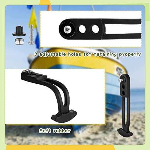Boat Ladder Strap Rubber 3 Holes Replacement for Marine Boarding