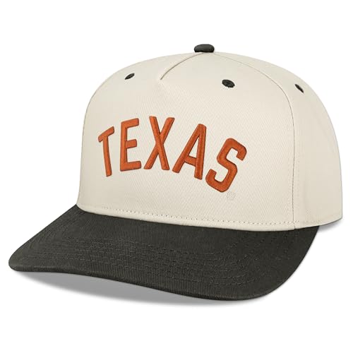 NCAA Officially Licensed Baseball Hat - Heritage Twill Adjustable Cap - Texas Longhorns