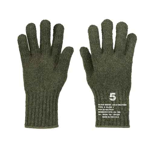 M MCGUIRE GEAR US Men's Wool Nylon Blend Cold Weather Snow Winter Glove Inserts