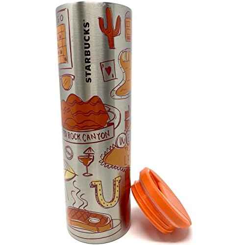 Starbucks Las Vegas Vacuum Insulated Stainless Steel Traveler Coffee Tumbler, 16 Oz