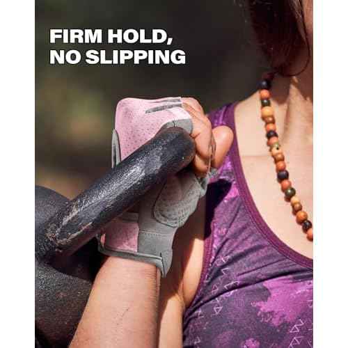 VINSGUIR Workout Gloves for Women and Men, Breathable Weight Lifting Gloves for Gym Exercise, Fitness, Training, and Cycling, with Excellent Grip and Cushion Pads