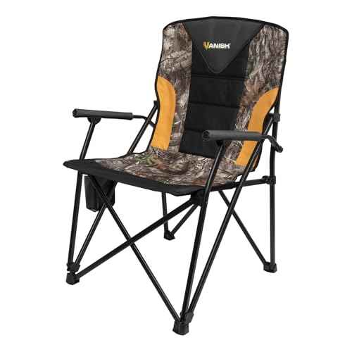 Allen Company Vanish Padded Armchair with Backrest, Realtree Edge Camo