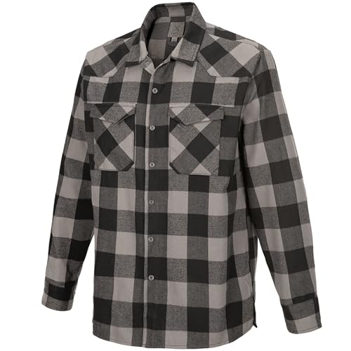 Vertx Canyon Valley Mens Tactical Flannel Shirt Long Sleeve Outdoor Work Shirts with Pockets, Tactical Operations Gear