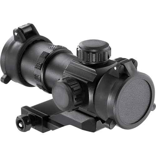 Barska Red Dot Sight ? Compact Reflex Optic Scope with Adjustable Brightness for Rifles, Shotguns, Handguns, and Crossbows