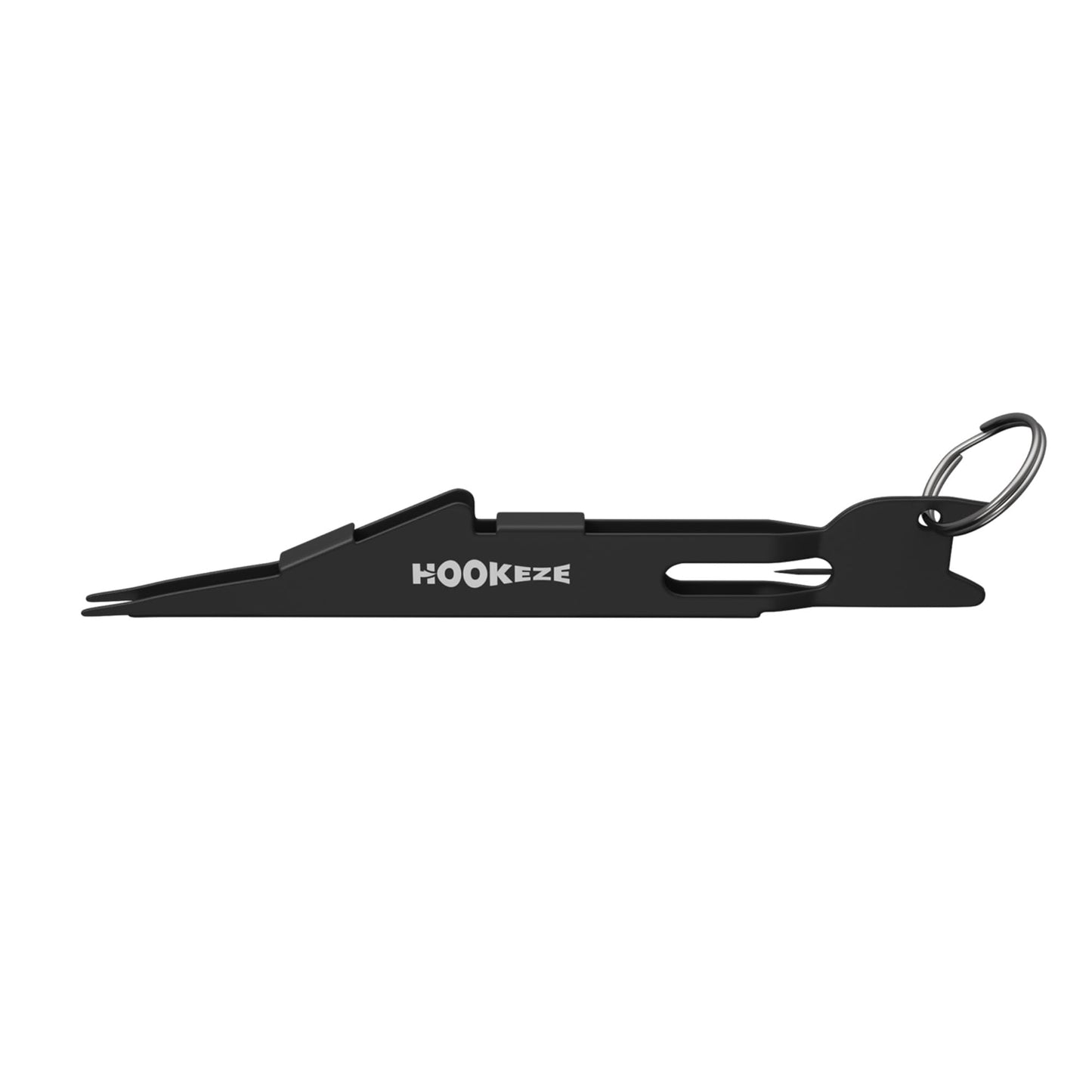 HOOK-EZE Fishing Nail Knot Tying Tool Combo|Includes Waterproof Pocket Guide, Nail Knot Tying Tool with Hook Cleaner, Zinger Retractor|Fly Fishing Accessories Fishing Gifts & Stocking Stuffers for Men