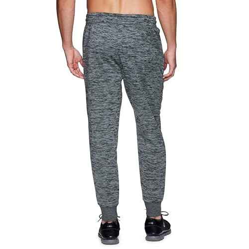 RBX Active Men's Performance Stretch Fleece Lined Jogger Sweatpants with Pockets