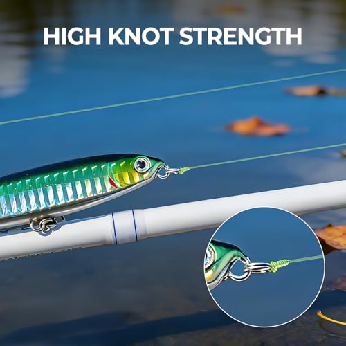 KastKing Premium Monofilament Fishing Line 4LB Ice Clear 600 Yards - Abrasion Resistant & Low Memory