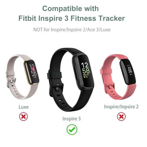 Charger Cable Replacement for Fitbit Inspire 3 (2 Pack/3.3Ft)