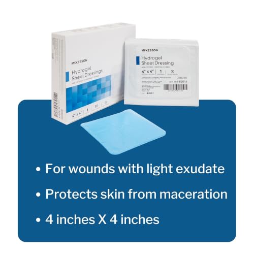 Hydrogel Wound Dressing 4x4 inch Sterile - 10 Pack