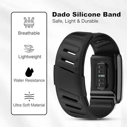 Silicone Sport Replacement Band Compatible with WHOOP 5.0, One, Peak, and Life Fitness Tracker ? Breathable, Durable & Comfortable | Not for Whoop Gen 4