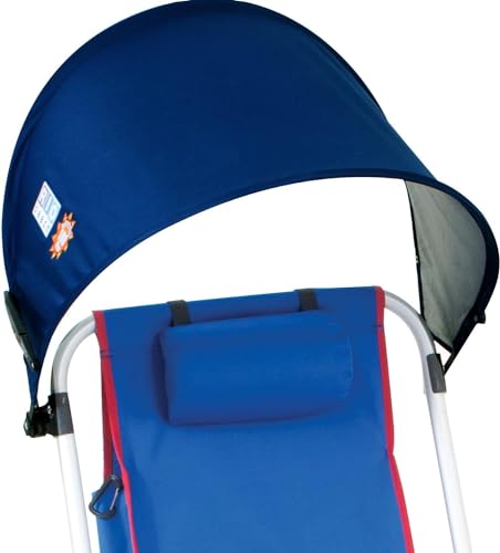 Rio Beach MyCanopy Personal Sun Shade Clip-On for Beach Chairs - Navy