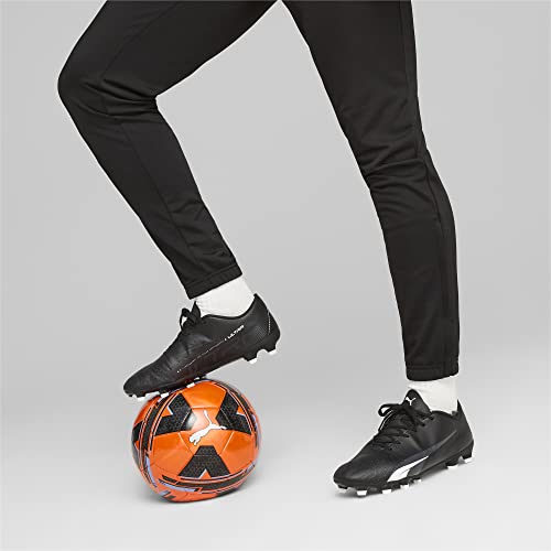 Soccer Cleats Men’s Ultra Play Firm Ground Football Shoes - Black White 9.5