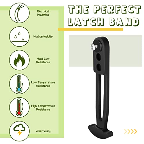 Boat Ladder Strap Rubber 3 Holes Replacement for Marine Boarding