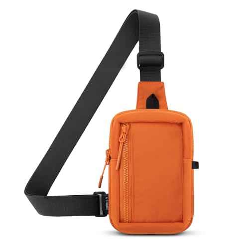 USHAKE Small Crossbody Bags for Women Men - Mini Sling Bag for Traveling and Hiking