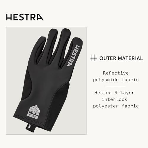 Hestra Bike Runners All Weather Glove for Trail Running, Hiking & Outdoor Training