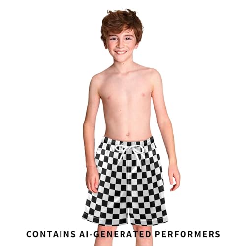 Toddler Boys Swim Trunks - 4T / 20205720, Kids Bathing Suit, Swimwear Board Shorts