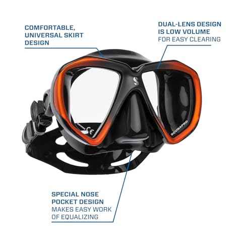 ScubaPro Spectra Low Volume 2 Window Dive Mask