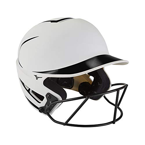 Mizuno Youth F6 Fastpitch Softball Batting Helmet with Mask