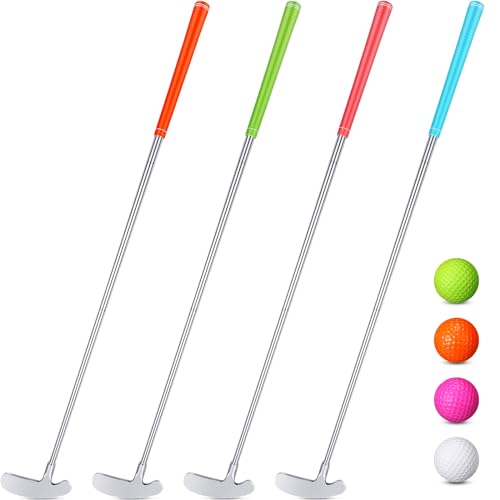 Golf Putters Set for Men Women 2-Way Detachable Grip Practice Clubs - 4 Pieces