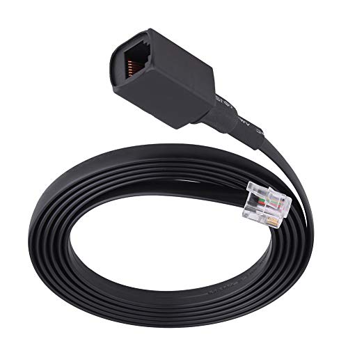 Radio Microphone Extension Cable 1.5m 6-Pin for Walkie Talkie Two-Way Radio