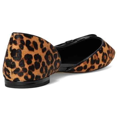 Cole Haan Women's Noella Bow Skimmer, Leopard Print, 8.5-B US