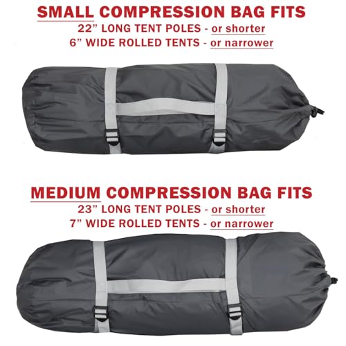 ALPS Mountaineering Tent Bag - Gray Small Compression Storage