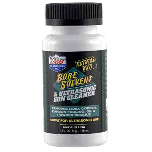 Lucas Oil 10907 Extreme Duty Bore Solvent & Ultrasonic Gun Cleaner - 4 Ounces (Pack of 12)