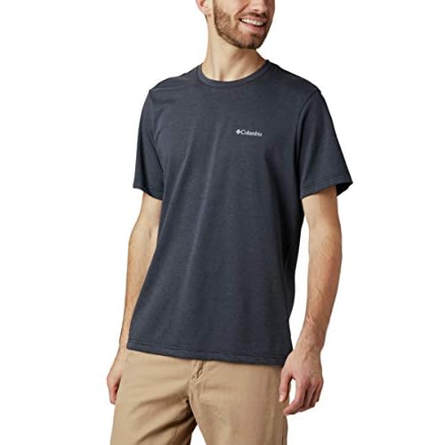 Columbia Men's Thistletown Ridge Crew Shirt, Black, Large