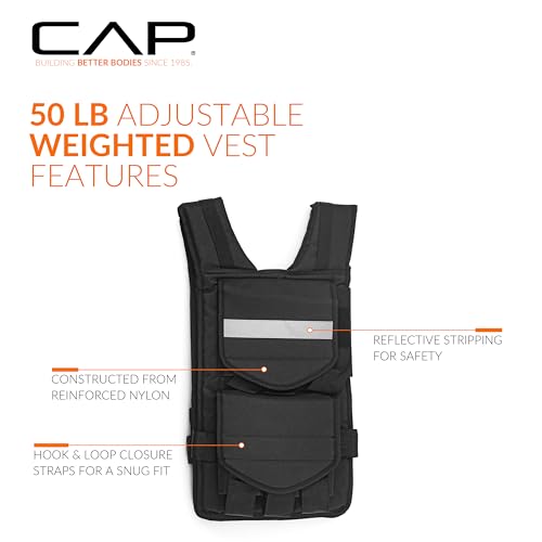 CAP Barbell Adjustable Weighted Vest | Various Sizes