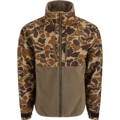 Drake Waterfowl Men's MST CommandXT Eqwader Full-Zip Waterproof Windproof Breathable Resistant Hunting Jacket w/DWR Finish