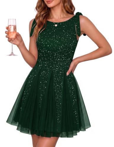 Wedtrend Women's Sequin Cocktail Dress - Green, Small, Homecoming & Prom