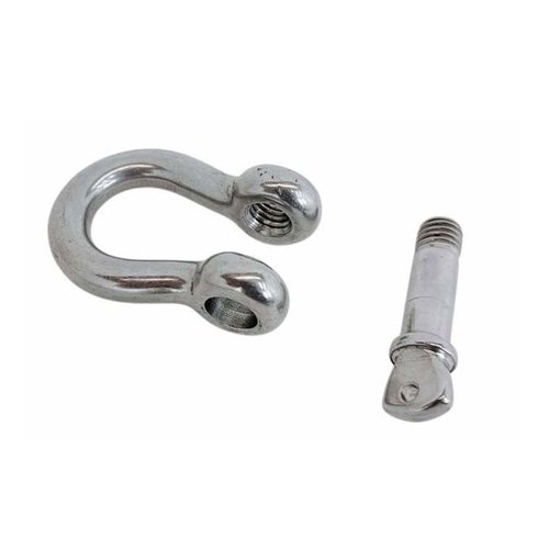 DBMIMPORTERS 4 Pcs Stainless Steel T316 1/4" Screw Pin Anchor Shackle 1,000 Lbs WLL, Forged Loaded Rate