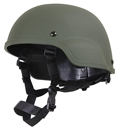 Olive Drab Tactical Helmet Replica Mich-2000 ABS Headgear for Outdoor & Costume Use
