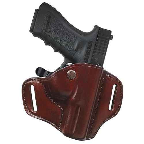 Bianchi Gun Leather 82 Carrylok Hip Holster - Size: 14C Kimber Ultra Carry II (Tan, Right Hand)
