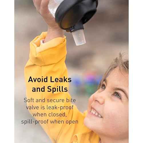 CamelBak Eddy+ Kids Bite Valve Straw Tritan Renew Water Bottle