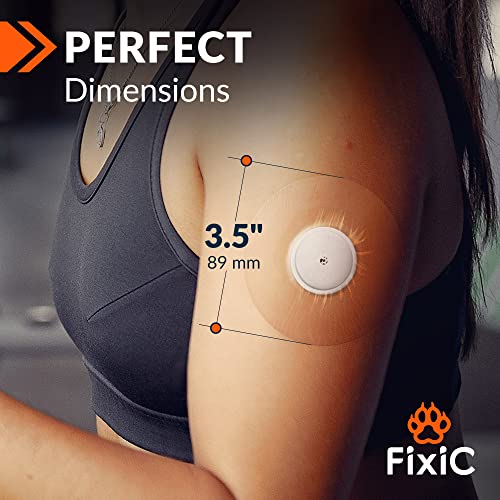 Transparent Waterproof Adhesive Patches for Libre Sensors - 25 Pack
