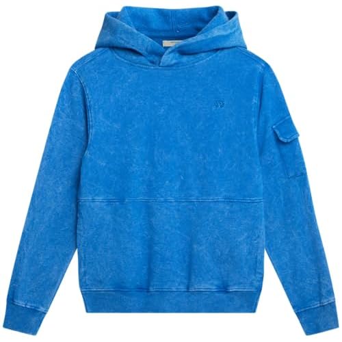 AEROPOSTALE Boys Hoodie - Cozy Soft Fleece Pullover Hoodies for Boys with Sleeve Pocket - Trendy Kids Sweatshirts (Size 8-16)