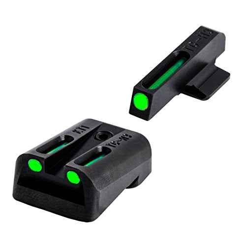 Truglo TFO Tritium & Fiber-Optic Sight Durable Snag-Resistant Glowing Night Sight, Compatible with Kimber 1911 Models with Fixed Rear Sight (Excluding Micro Series)