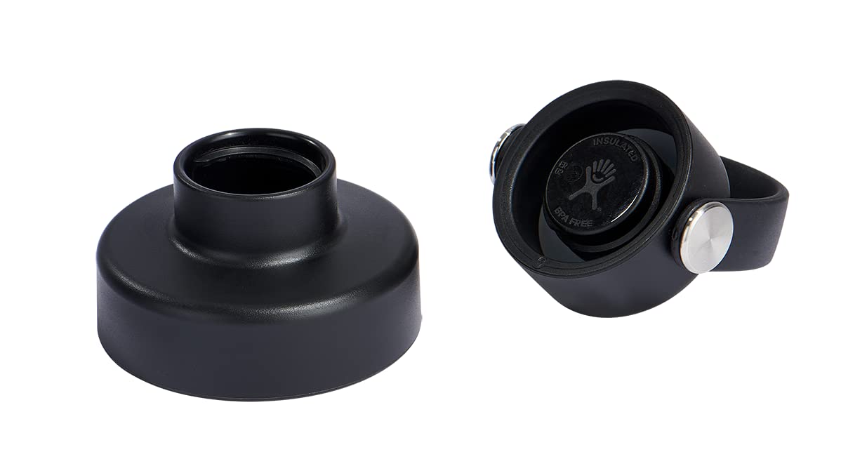 Hydro Flask Lid – Chug Cap Replacement Lid for Wide Mouth Water Bottles Black