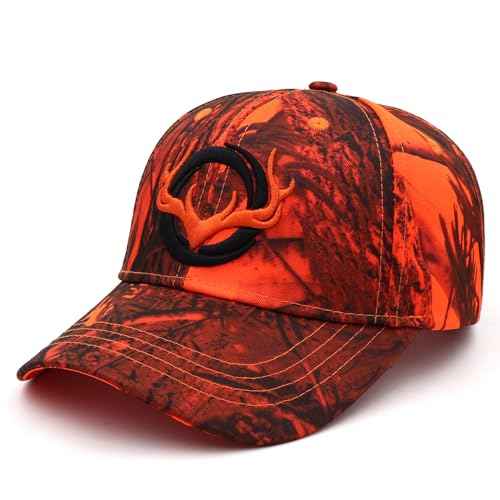 Deer Hunting Camouflage Hats Embroidery Adjustable Fishing Baseball Cap