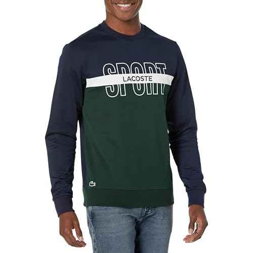 Lacoste mens Sport Ripstop Tennis Sweatshirt