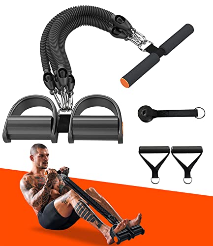 Resistance Bands Set with Handles for Full Body Workout - Elastic Exercise Rope for Arms, Legs, Waist