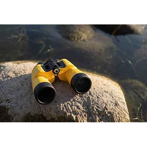 Barska Floatmaster 7x50 Marine Binoculars ? Floating, Waterproof, Fogproof, Rubber Armored Boating Binoculars with BAK-4 Prisms & Multi-Coated Optics