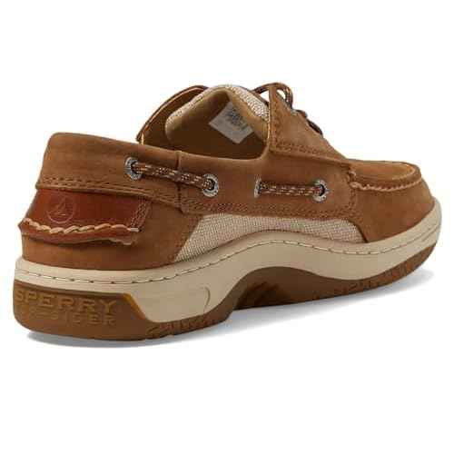 Sperry Mens Shoes Billfish 3-Eye Tan Nubuck