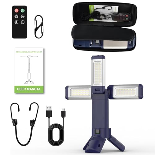 10000mAh Rechargeable 4000LM Camping Lantern with Telescopic Light